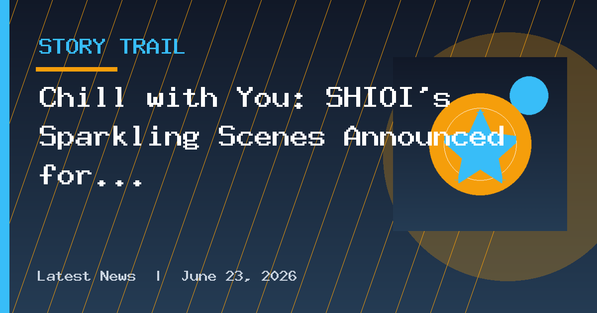 Chill with You: SHIOI’s Sparkling Scenes Announced for Steam