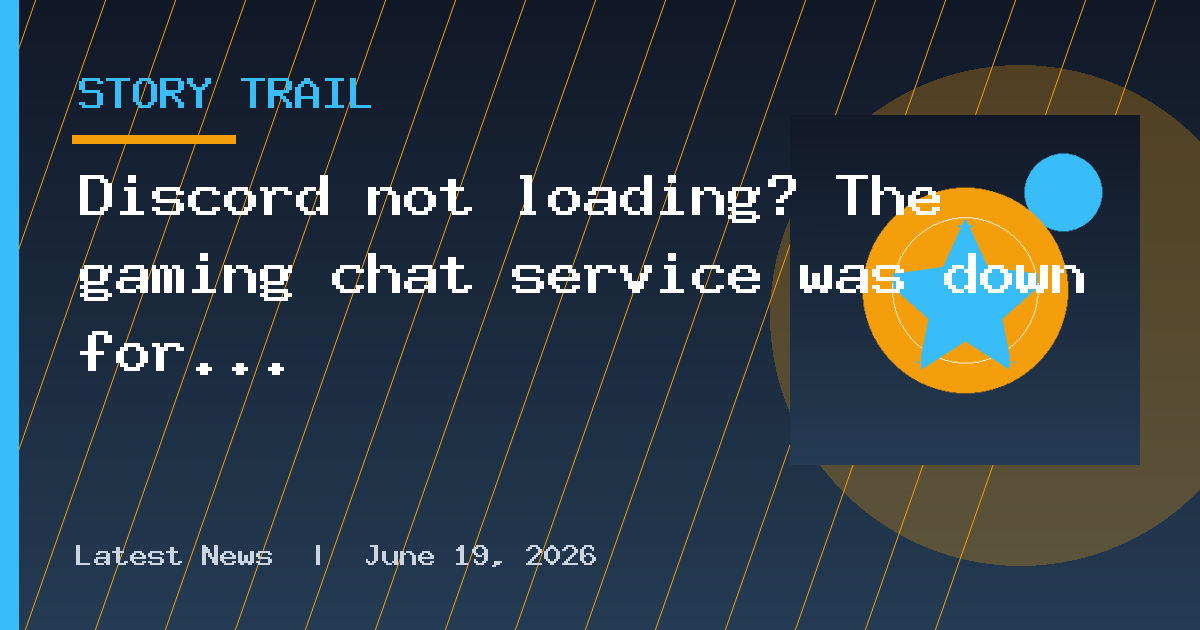 Discord not loading? The gaming chat service was down for some users