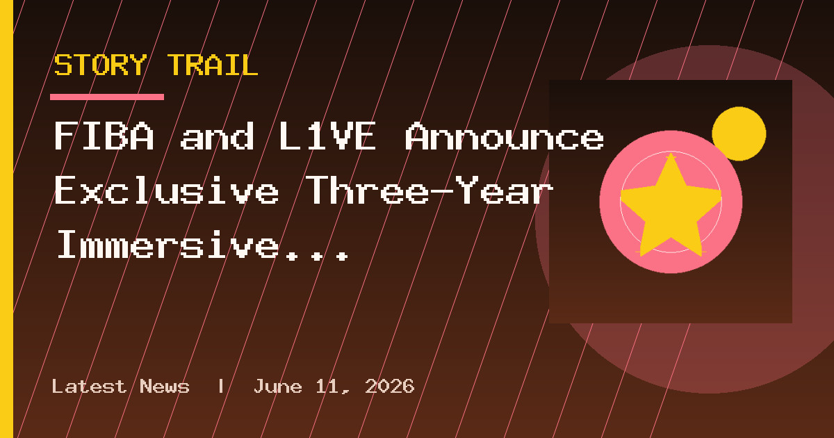 FIBA and L1VE Announce Exclusive Three-Year Immersive Deal for 3×3 Basketball