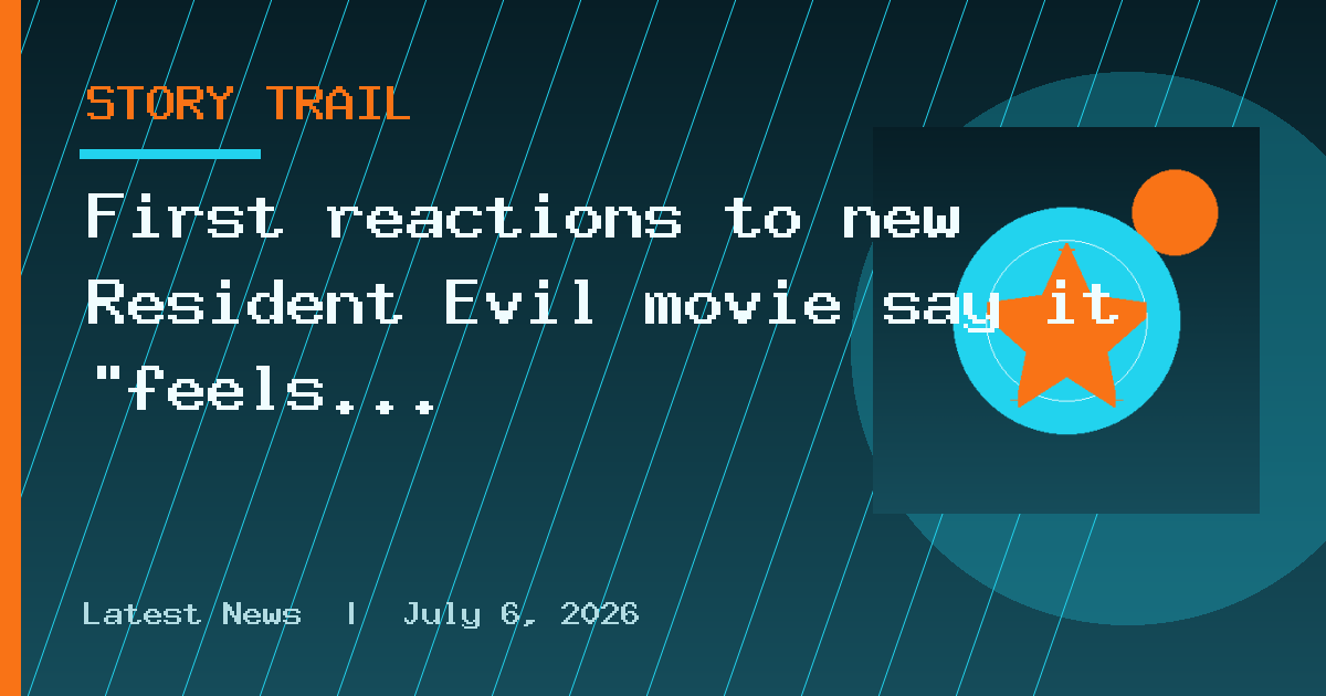 First reactions to new Resident Evil movie say it "feels like you're playing