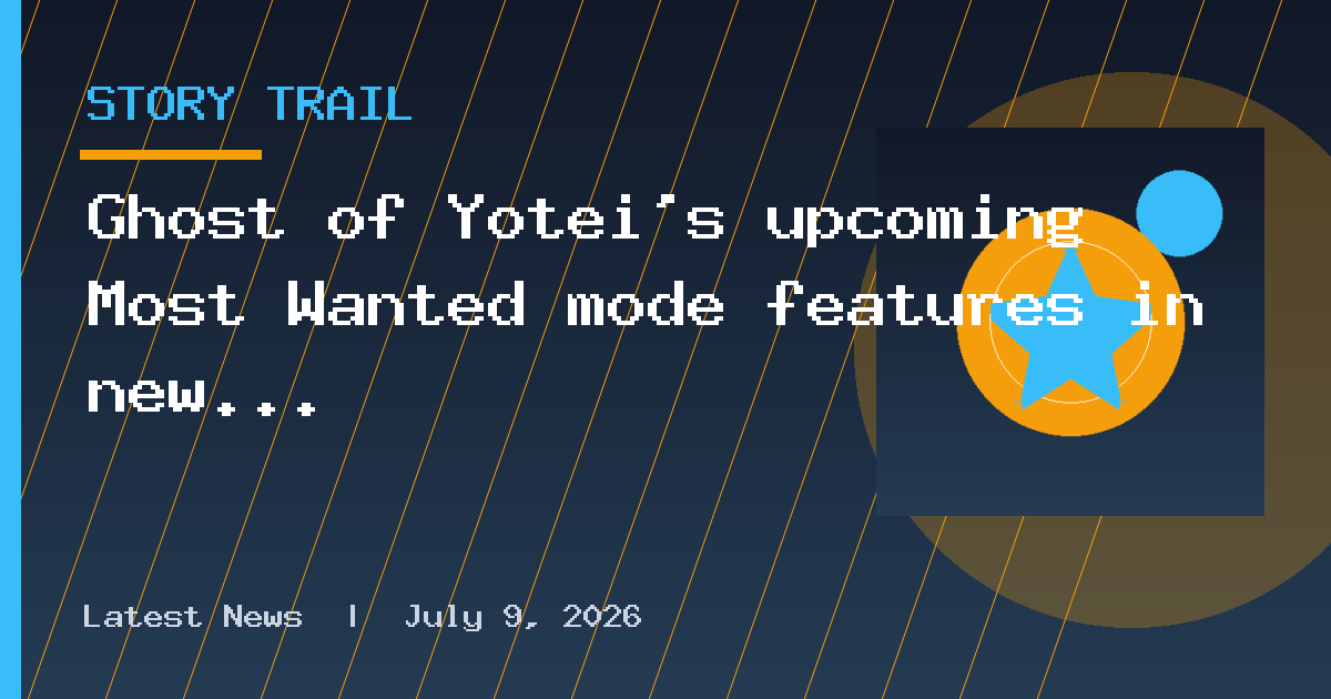 Ghost of Yotei’s upcoming Most Wanted mode features in new trailer