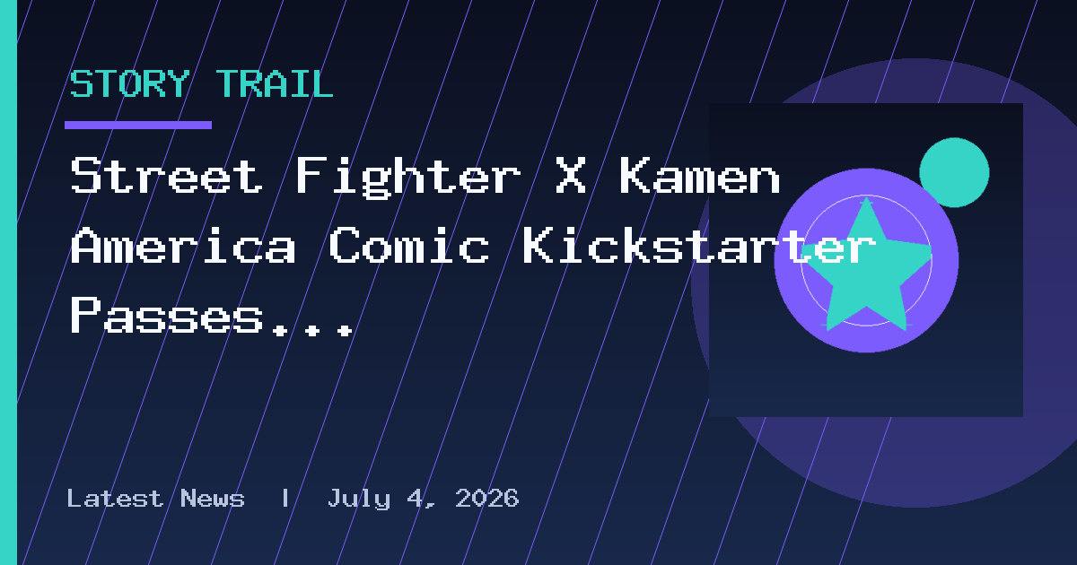 Street Fighter X Kamen America Comic Kickstarter Passes $100,000 in 12 Hours